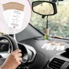 Motiskyy 200 Pcs Car Diffuser Instruction Cards 2 x 3.54