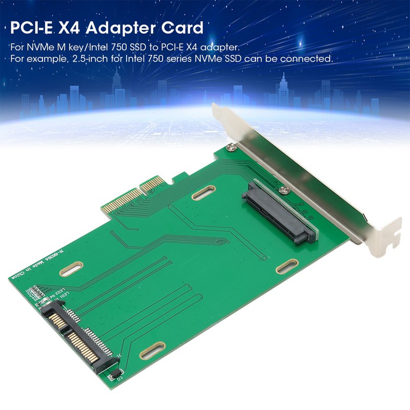 Adapter Card PCIE X4 to U.2 SFF8639 for INTEL 750
