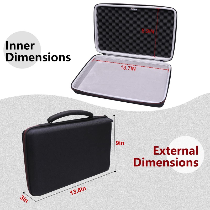 LTGEM - Funda de almacenamiento de EVA para Numark Party