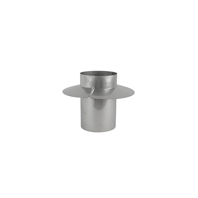 Wind Cap Adapter Stainless Steel 8 inch