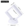 sourcing map 20 Pcs 3D Floating Display Case, 2.76 x