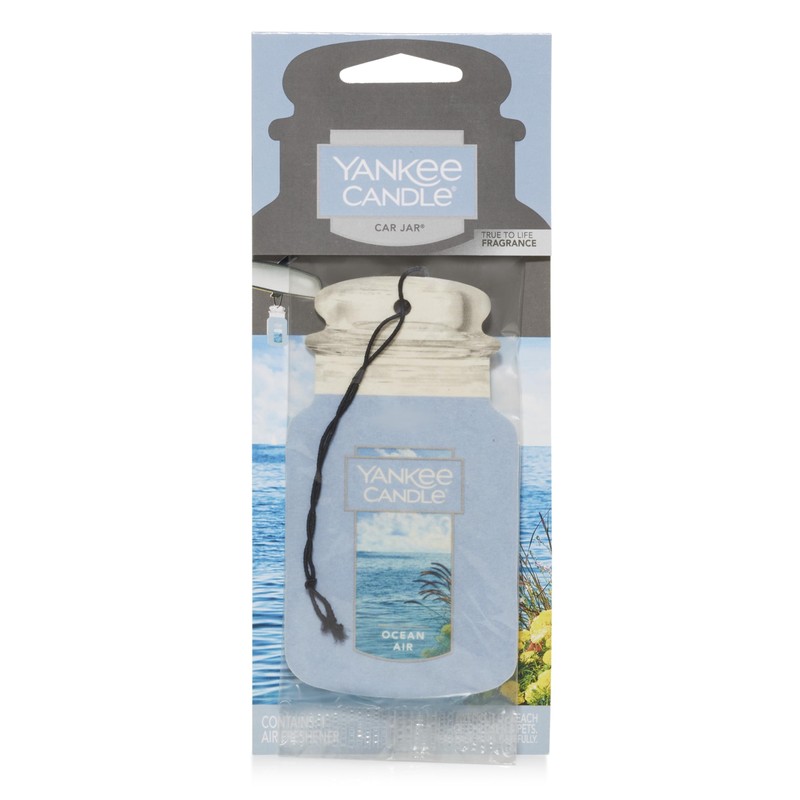 Yankee Candle Paper Car Jar, Ocean Air, 1 CT (Pack