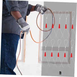 Operitacx 10stücke Teiliges Kabelzieher Zugdraht-befestigungstool Für Elektriker Flexibles Fischband Zum Einfachen Verlegen Von Kabeln Wänden Und Rohren
