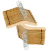 28 Pack Kids Baby Wooden Hangers, Safe and Pollution-Free Natural
