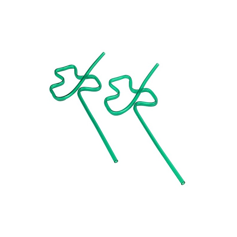 Chef Craft Select Shamrock Crazy Straw, 9 inches in Length