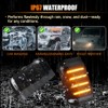 ATROVI LED Sequential Side Mirror Marker Lights for 2014-2023 DODGE