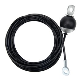 Windspeed 5 Meter Fitness Steel Cables, Home Gym Pulley Cable Replacement, 5 mm Thick Heavy Duty Pulley Rope for Gym (5Meter)