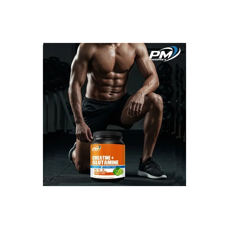 Suplemento Creatina Glutamina Pre Promex 1kg 50 Servicios
