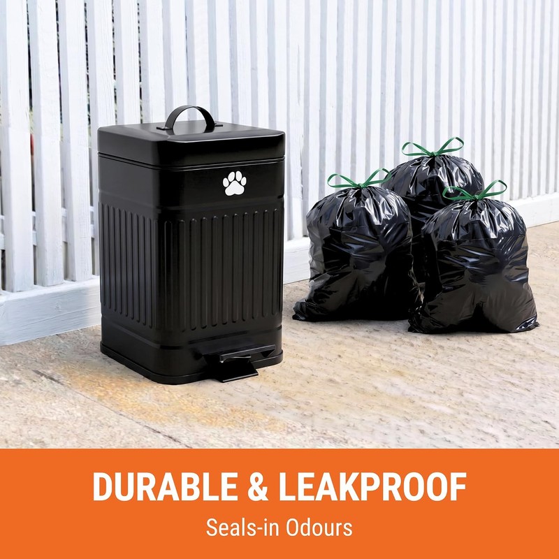 Pupzle 1.3 Gal Dog Poop Bin Liners, Trash Can Liners,