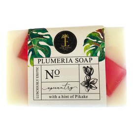 Maui Organics Hawaiian Bath and Body Confetti Soap (Plumeria Passions)