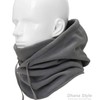 Long neck version.Dhana Style Fleece Neck Warmer and Hood with