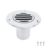 EEYAD 316 Stainless Steel 1 1/2 inch Deck Drain Scupper(Straight)