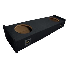 American Sound Connection FORDWK2X12 Subwoofer Enclosure Compatible with 97-99 Ford F-150 Ext Cab Custom Dual 12" Sub Box