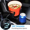 Kalevel 2 in 1 Car Cup Holder Expander Organizer Insert