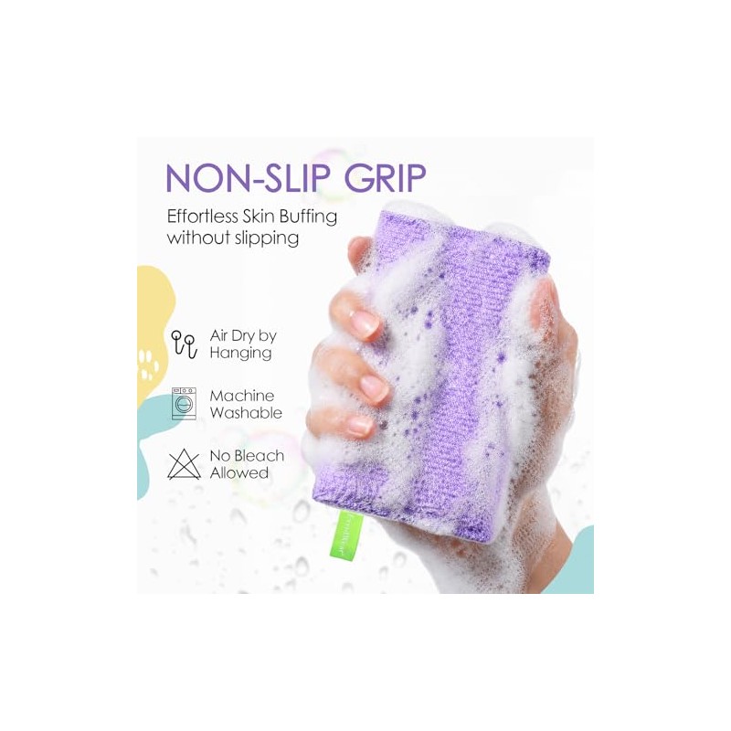 Evridwear Diseñado Una Experiencia Ducha Más Cómoda Exfolia Manera Suave