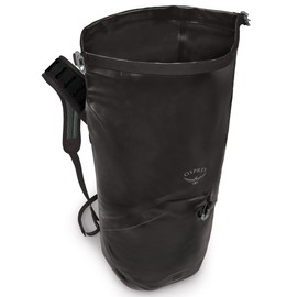 Osprey Transporter 25L Roll Top Waterproof Laptop Backpack, Black