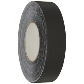 Polyken Vinyl Coated Cloth Premium Gaffer's Tape, 11.5 mil Thick, 55 yds Length, 1-1/2" Width, Black