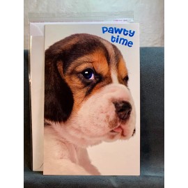 Unbranded Happy Birthday Card! Puppy Pawty! Party Like a Puppy!