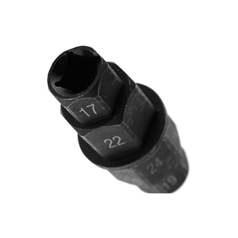 Hexagonal Motorcycle Spanner Special Insert Axle 17 mm 19 mm