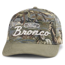 AMERICAN NEEDLE Unisex Bronco Archibald Adjustable Snapback Baseball Hat (25005A-BRONCO-SFAG)