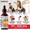 Sublingual Vitamin B12 and B6 Liquid Drops B12 Sublingual Vitamin