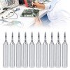 10Pcs 900M-T-1C Copper Iron Tip Lead‑Free Soldering Tool Replacement Soldering