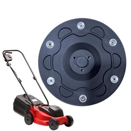 GXGM 1 Piece Suitable for Ecovacs Robotic Lawnmower Disc, Compatible Goat o500 Panorama, Compatible Ecovacs Goat o800 rtk, Premium Made of Fibreglass Reinforced 6 Blades (without Blades)