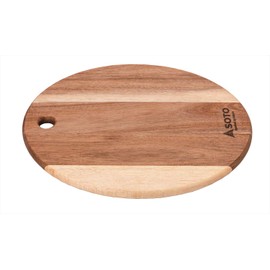 SOTO ST-6501M Cutting Board, Pot Holder, Dish Board, Natural Acacia Wood, Wall-Mounted Storage, Cooking, Outdoors, Camping, Wooden Freeboard
