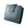 BLUE SINCERE HW5 Mini Wallet, Women's, Genuine Leather, Large Capacity,