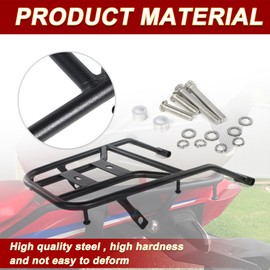 Xitomer Skid Bash Plate & Luggage Rack Fit for CRF300L 2021-2024 CRF 300L Motorcycle Skid Plate + Rear Rack