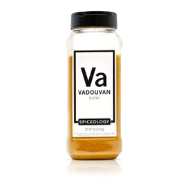 Spiceology - Wheat-Free Vadouvan Blend - French Masala Seasoning - Use On: Chicken, Fish, Beef, Potatoes and Vegetables - 18 oz