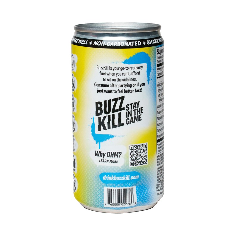 BuzzKill Post Celebration Recovery Drink, Bounce Back Berry, Feel Better