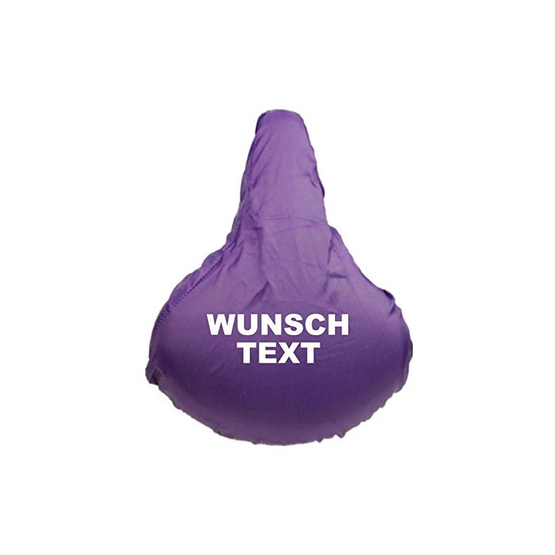ShirtInStyle Premium Protective Cover Saddle Protector with Your Desired Text,