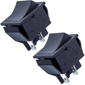 ToiCottage 2 Pcs 12volt 6V Compatible with Power Wheels Foot Pedal Switch Universal Accelerator Gas Pedal for Kids Ride on Car, Kids Electric Cars Replacement Parts Speed Foot Pedal Reset Switch