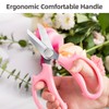 10 Piece Garden Flower Scissors, Sharp Stainless Steel Floral Shears,