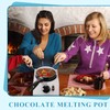 ROCEEI 1 Set Chocolate Boiler Pot Electric Heating Chocolate Melting