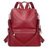 ALTOSY Leather Backpack for Women Elegant Genuine Backpack Purse Ladies