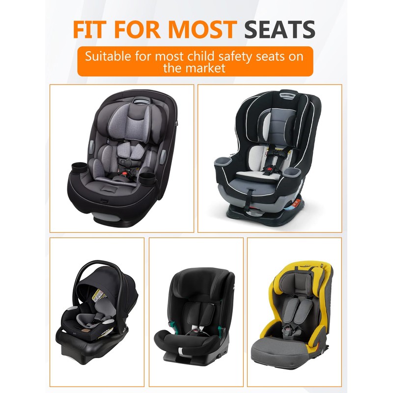 ADTOPI Child Seat Anchor ISOFIX Bracket Universal Car Child Seat