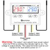 Ketotek Thermostat, Heating and Cooling Digital Temperature Monitor, Thermostat, with