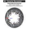 Litepro Oval Chainring BCD110 / BCD130MM Chainring Folding Bike 54T56T58T