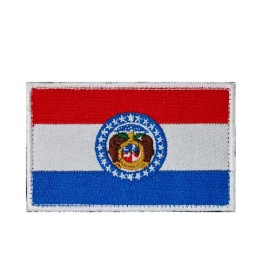 Flag of Missouri New MO Missouri State Flag Sew On Patch 3.15" X 2" Free Shipping!
