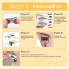 Pestañas magnéticas reutilizables con aplicador, pestañas magnéticas suaves y cómodas,