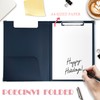 Poecinvi Everything is Figureoutable Clipboard Folio with Storage for Office