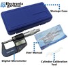 0-1" Range (0-25mm) Digital Micrometer with 6 Digit LCD Display,