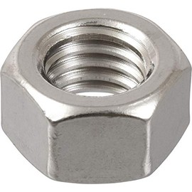The Hillman Group 829308 1/2 by 13-Inch Stainless Steel Finish Hex Nut, 50-Pack