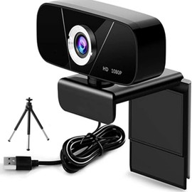 Web Camera Dual Microphone with Tripod