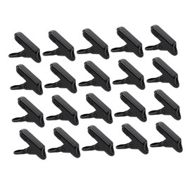 KOMBIUDA 30pcs Clamp Tarp Clips for Camping Tent Clamp Set Tent Snaps Strong Plastic Clips Outdoor Use