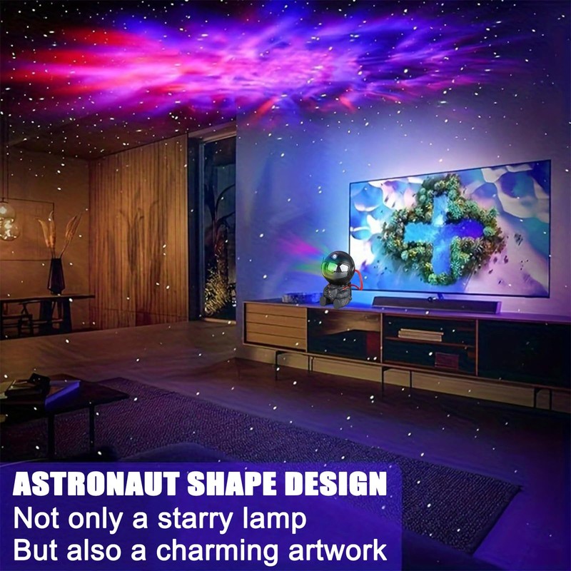 Astronaut Galaxy Star Projector, Galaxy Light Projector, Space Planetarium Projector,