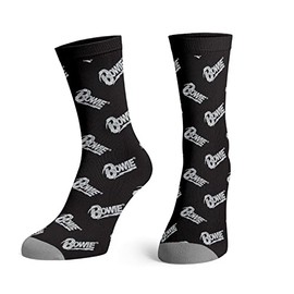 David Bowie Logo Crew Socks