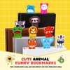 60 Pieces Animal Funny Bookmarks Cartoon Cute Bookmarks Reading Ruler
